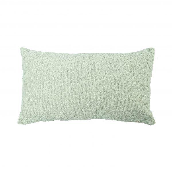 ALMOFADA BAGUETE BOUCLE VERDE - 50X30