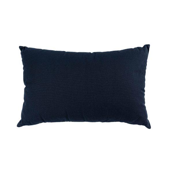 ALMOFADA BAGUETE - AZUL MARINHO - 50X30
