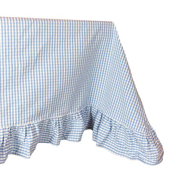 TOALHA DE MESA ALABAMA - XADREZ AZUL