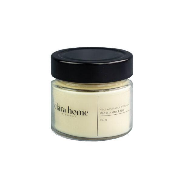 VELA AROMÁTICA ARTESANAL - FIGO AMBARADO - 150G