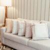 ALMOFADA BOUCLE ROSÉ - 50X50 - Imagem 2
