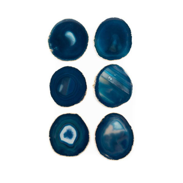 PORTA COPO ÁGATA - AZUL